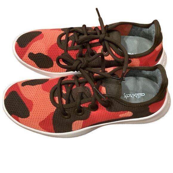 NEW Men’s Allbirds Tree Runner Bloom Coral/ Calm Taupe Sz 8 - Picture 12 of 14